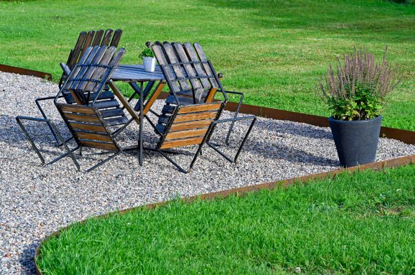 Metal Edging Installation in Richland