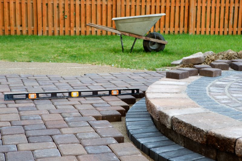 Paver layout preparation